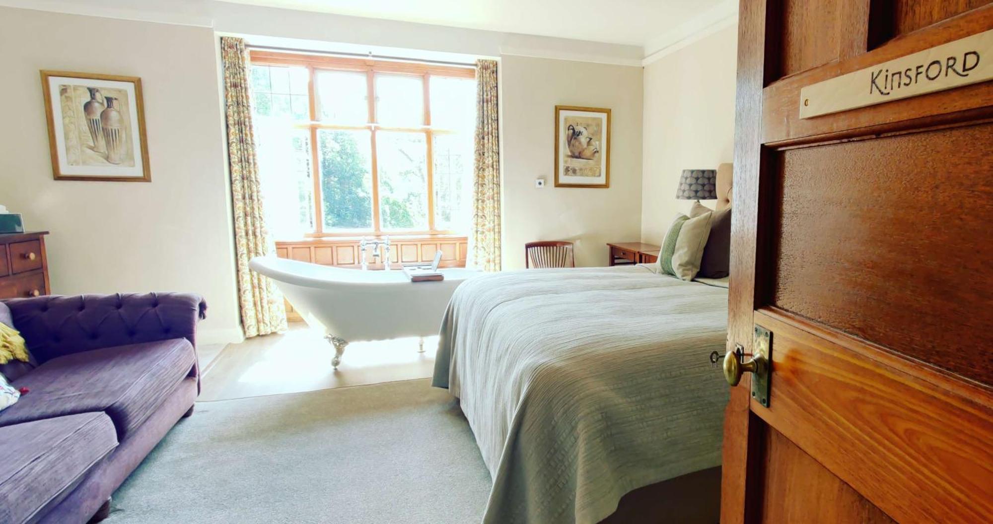 Luxury Bed And Breakfast At Bossington Hall In Exmoor, Somerset Porlock Exterior photo