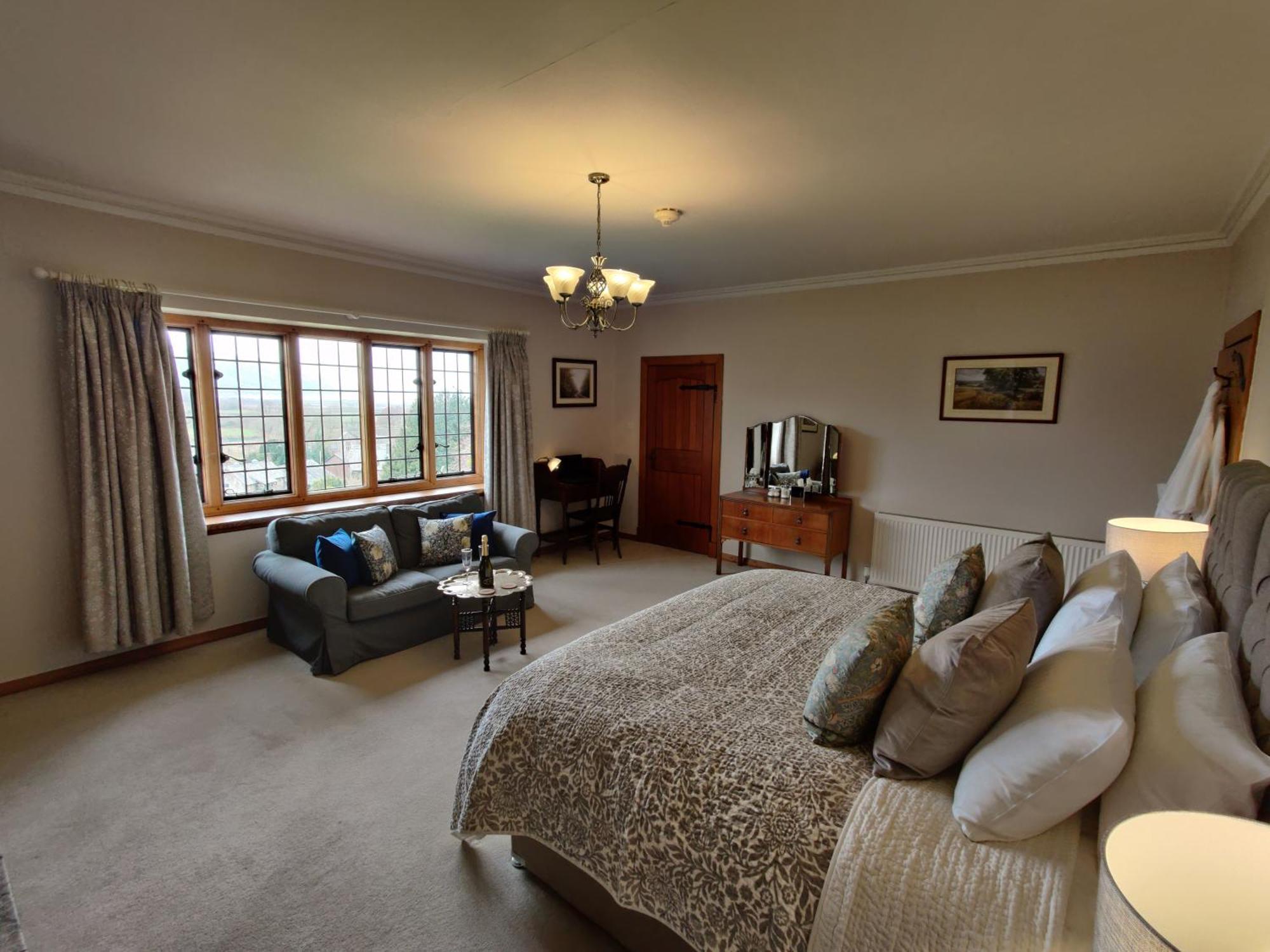 Luxury Bed And Breakfast At Bossington Hall In Exmoor, Somerset Porlock Room photo