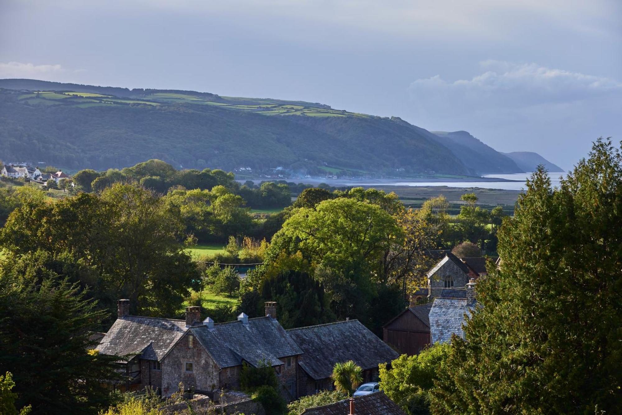 Luxury Bed And Breakfast At Bossington Hall In Exmoor, Somerset Porlock Exterior photo